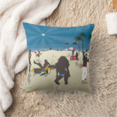 ビーチ枕 クッション (ブランケット)