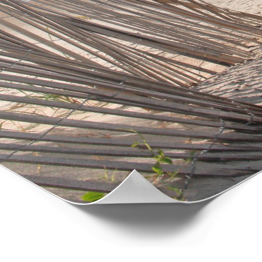 ビーチ柵 ポスター (角)