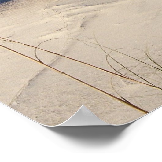 ビーチ柵 ポスター (角)