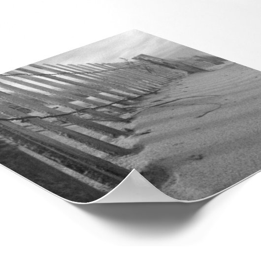 ビーチ柵 ポスター (角)