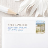 ビーチ柵 ラベル (インサイチュ)