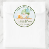 ビーチ格言セントパトリックの日 ラウンドシール (バッグ)