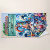 ビーチ格言ビーチタオル ビーチタオル (正面)