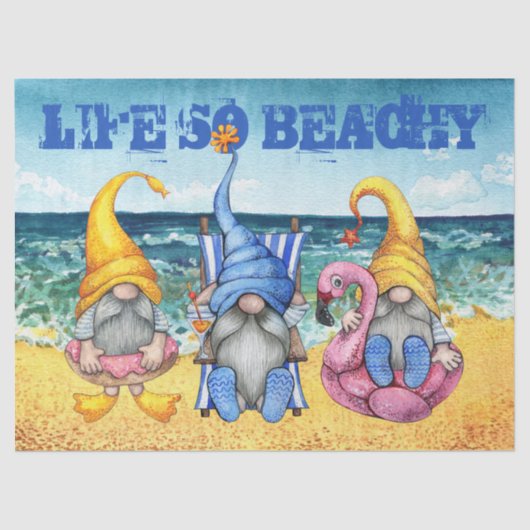 ビーチ格言切り離し 薄葉紙 (正面)