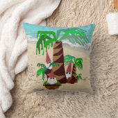 ビーチ格言 クッション (ブランケット)