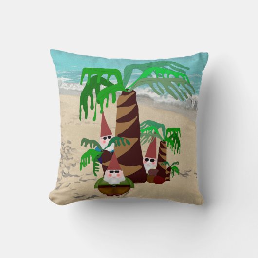 ビーチ格言 クッション (正面)