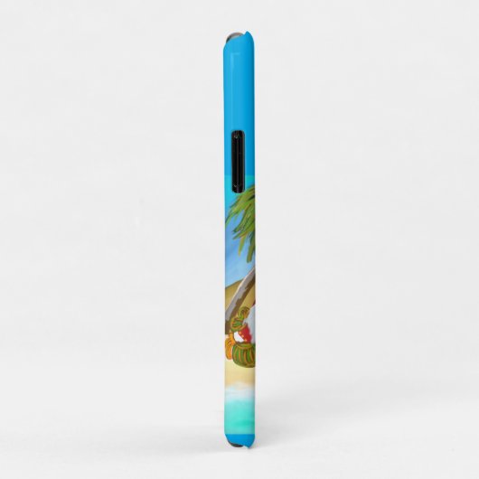 ビーチ格言 Case-Mate iPhoneケース (裏面/右)