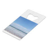 ビーチ椅子があなたを待つ クレジットカード栓抜き (裏面アングル)