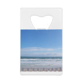 ビーチ椅子があなたを待つ クレジットカード栓抜き (裏面)