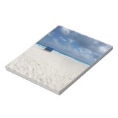 ビーチ椅子が待つ ノートパッド (回転)