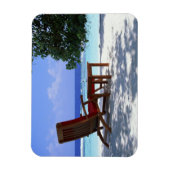 ビーチ椅子6 マグネット (縦)