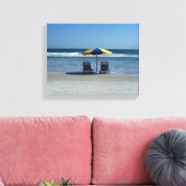 ビーチ椅子 キャンバスプリント (インサイチュ (リビング))