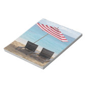 ビーチ椅子 ノートパッド (回転)