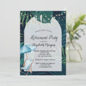 ビーチ椅子,パラソル,パーム離れ除職者 招待状 (スタンド正面)