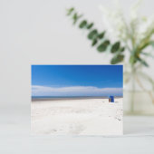 ビーチ椅子 ポストカード (スタンド正面)