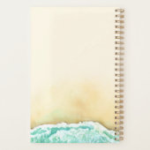 ビーチ植物フローラビーチサンダル プランナー手帳 (裏面)