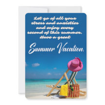 ビーチ楽しむでの夏休み