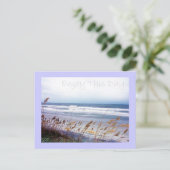 ビーチ楽しむ – 今日 – はがき (スタンド正面)