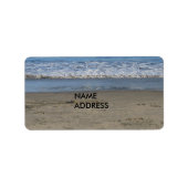 ビーチ標識 ラベル (正面)