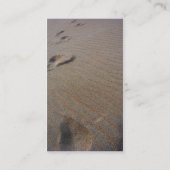 ビーチ歩きます 名刺 (裏面)