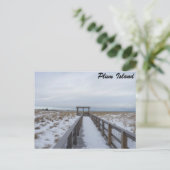 ビーチ歩道 ポストカード (スタンド正面)