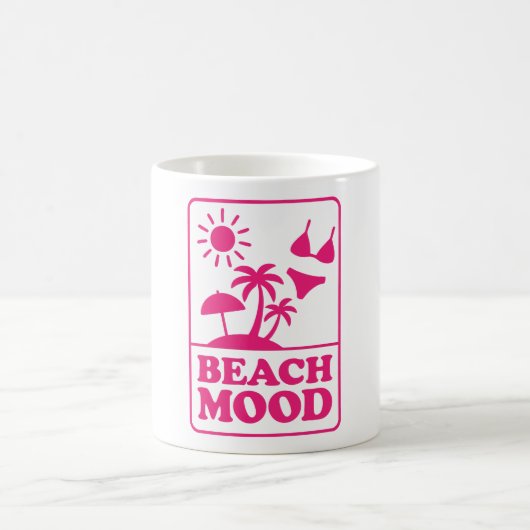 ビーチ気分 コーヒーマグカップ (中央)