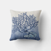 ビーチ水グラデーション彩しぼり模様シーサンゴ クッション (裏面)