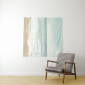 ビーチ水彩 タペストリー (インサイチュ(横))