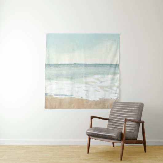 ビーチ水彩 タペストリー (インサイチュ)