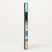 ビーチ水海岸線海岸モノグラム Case-Mate iPhoneケース (裏面/右)