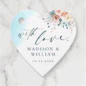 ビーチ水結婚色 フェイバータグ (正面)