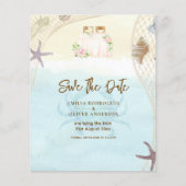 ビーチ沿岸の日付を保存する砂の海生活 (正面)