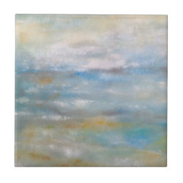 ビーチ沿岸テーマ抽象芸術ビーチ芸術 タイル