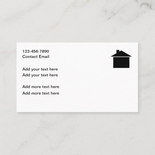 ビーチ沿岸実在不動産テーマ名刺 名刺 (裏面)