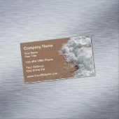 ビーチ沿岸 マグネット名刺 (インサイチュ)