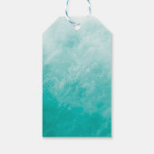 ビーチ波とヒトデ ギフトタグ (裏面)