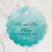 ビーチ波とヒトデ フェイバータグ (裏面)