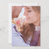 ビーチ波日付の保存 セーブザデート (裏面)