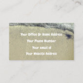 ビーチ波海エレガントアートサロンスパ 名刺 (裏面)