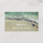 ビーチ波海エレガントアートサロンスパ 名刺 (正面)