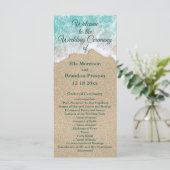 ビーチ波結婚式 プログラム (スタンド正面)