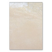 ビーチ波緊張座席表 テーブルナンバー (裏面)