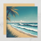 ビーチ波 シーズンカード (正面/裏面)