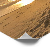 ビーチ波 ポスター (角)