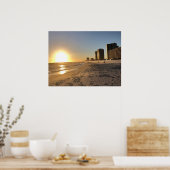 ビーチ波 ポスター (キッチン)