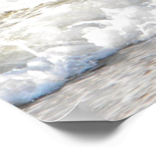 ビーチ波 ポスター (角)