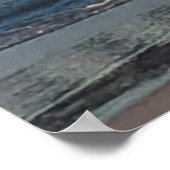 ビーチ波 ポスター (角)