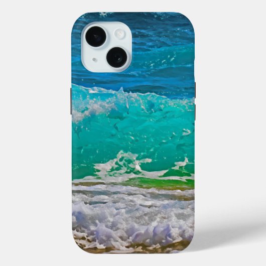 ビーチ波 Case-Mate iPhoneケース (裏面)