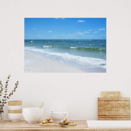 ビーチ波III ポスター (キッチン)