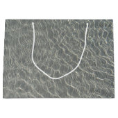 ビーチ海ウォーターリップル&サンド ラージペーパーバッグ (正面)